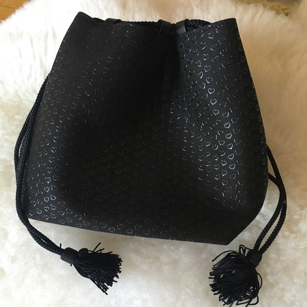 Tiffany & Co. Black Clutch with Textured Design